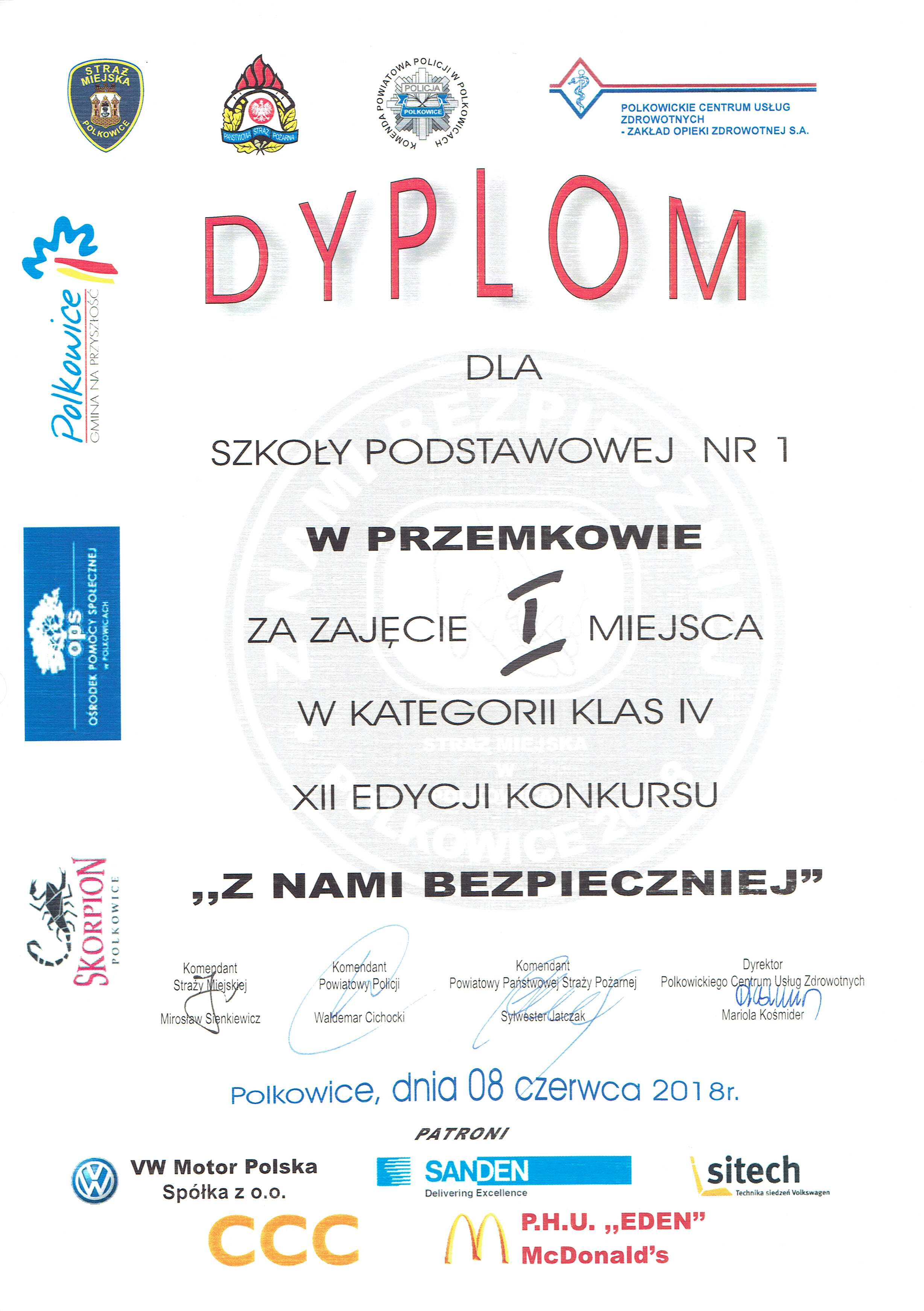 Z nami bezpiecznej 2018