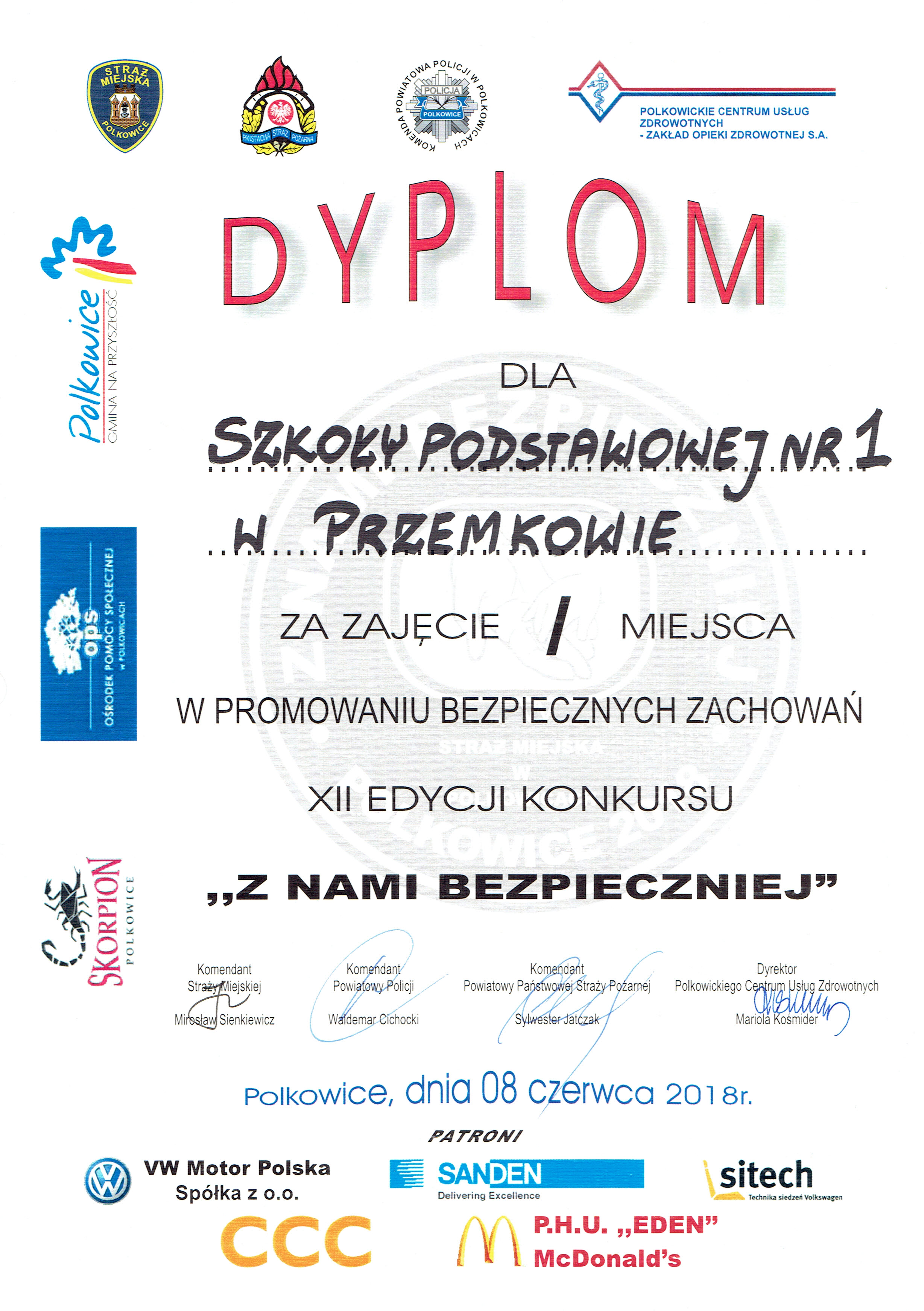 Z nami bezpiecznej 2018