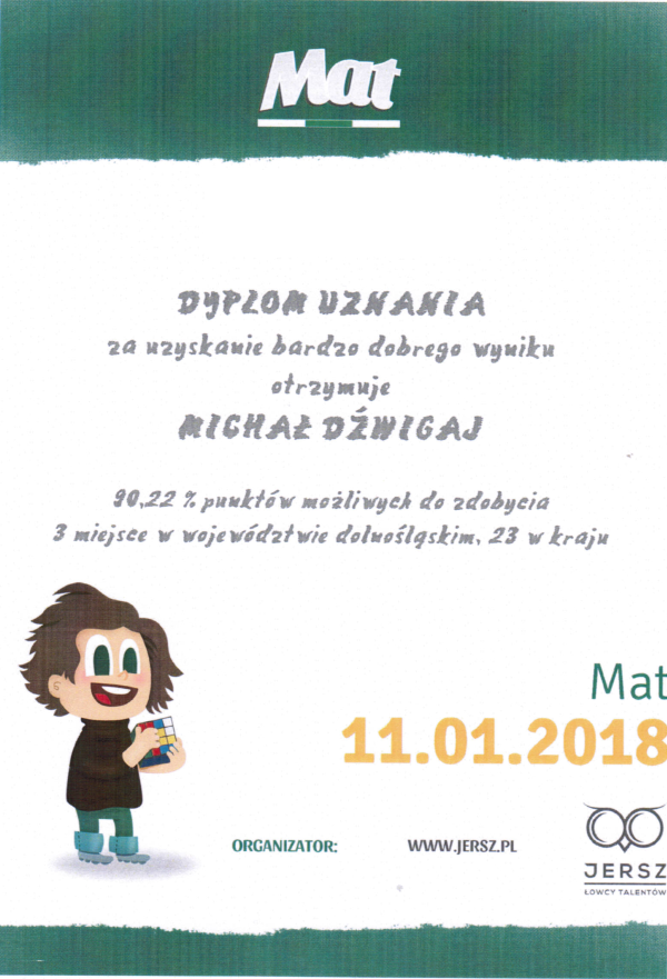 MAT Matematyczny 2018