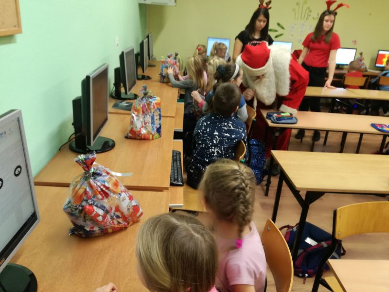 Wizyta Świętego Mikołaja 2017