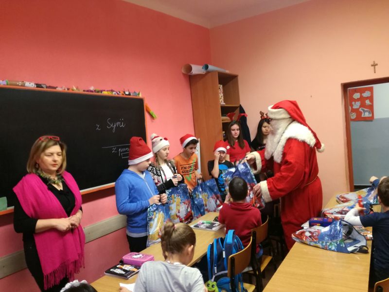 Wizyta Świętego Mikołaja 2017