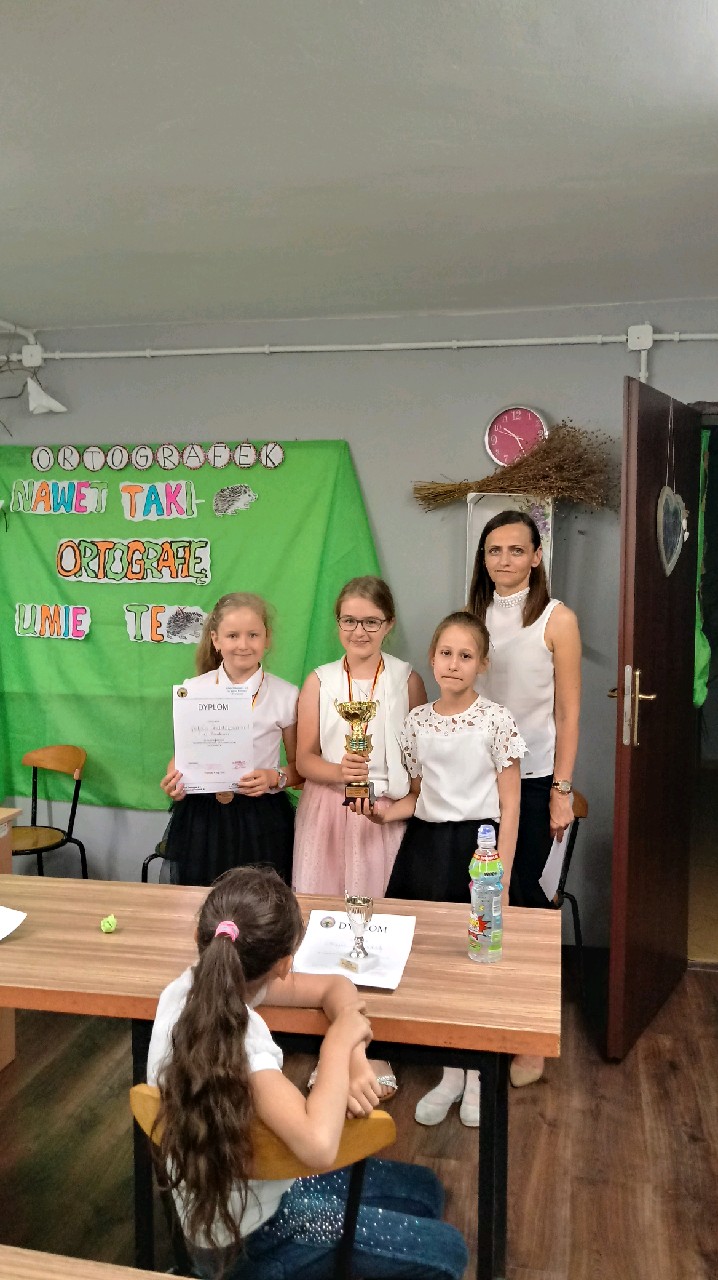 Gminny Konkurs Ortograficzny OFTOGRAFEK 2018