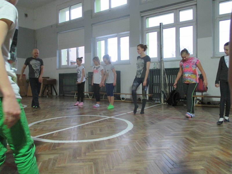 Warsztaty z aktorami Wrocławskiego Teatru Pantomimy 