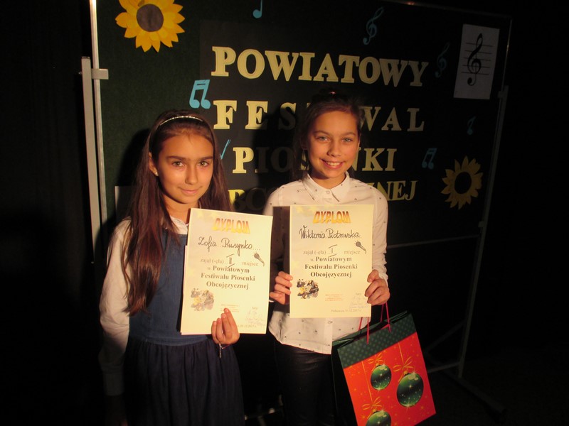 Powiatowy Festiwal Piosenki Obcojęzycznej