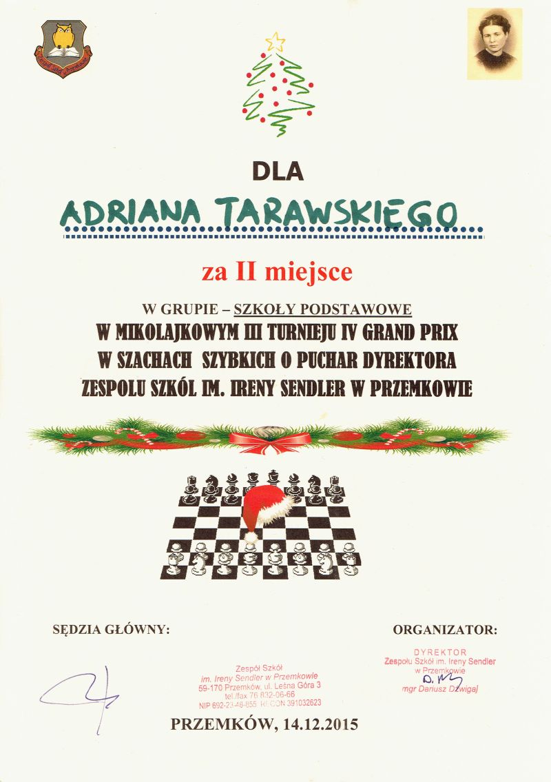 III Turniej IV Grand Prix - Tarawski Adrian