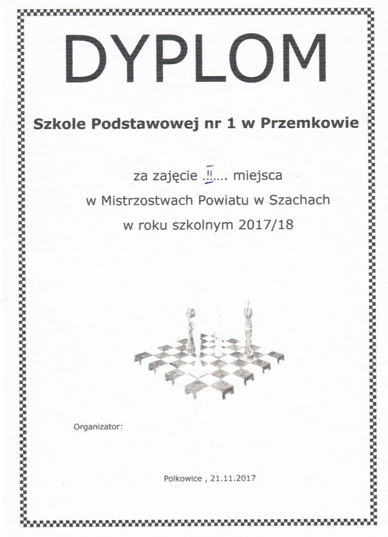  Powiatowe Mistrzostwa Szachowe